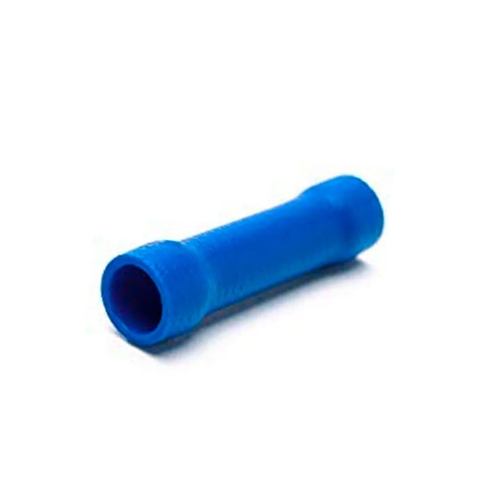 [BV2] Terminal Empalme Aislado – 16-14 AWG (1.5-2.5mm²) Azul (100 und)