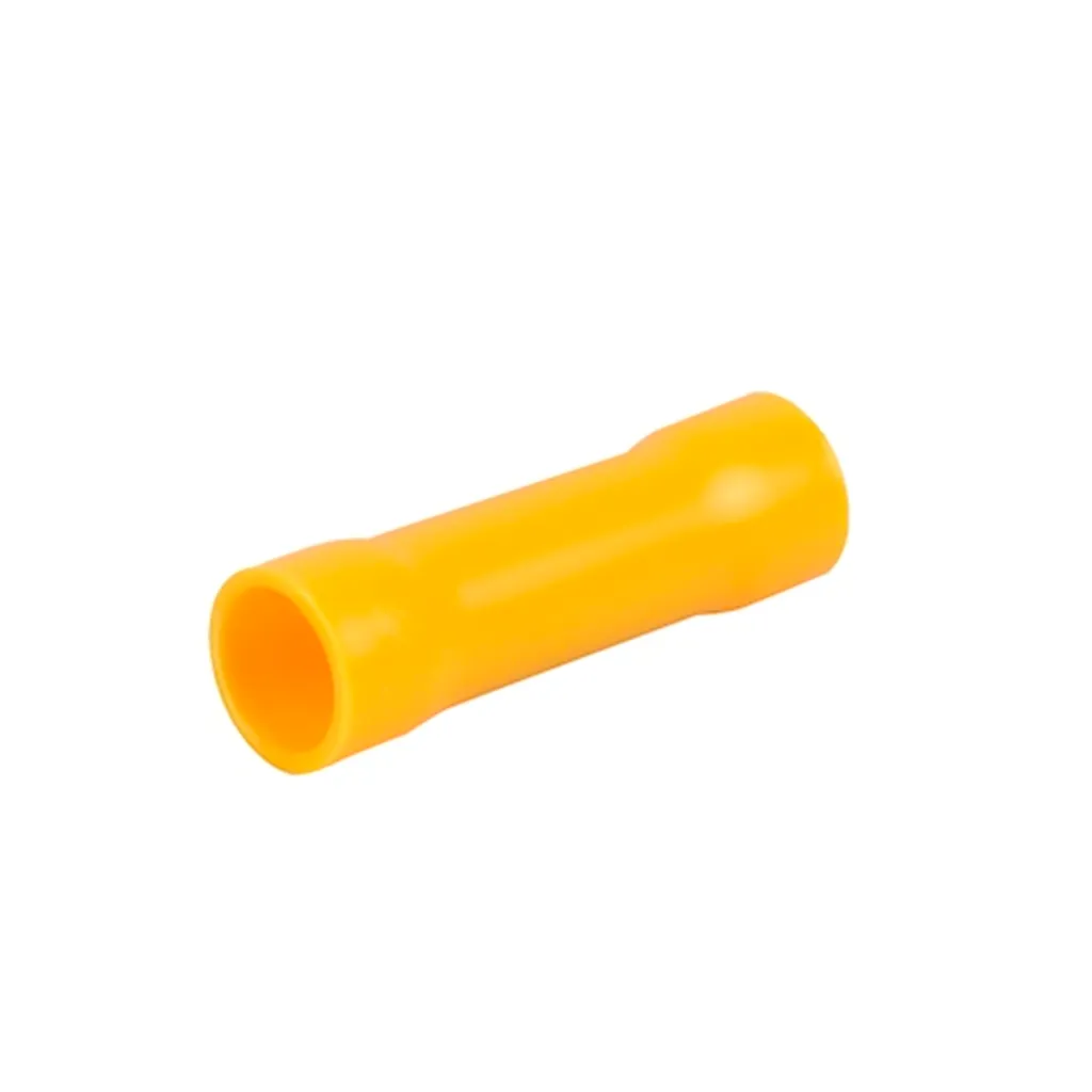 [BV5.5] Terminal Empalme Aislado – 12-10 AWG (4-6mm²) Amarillo (100 und)