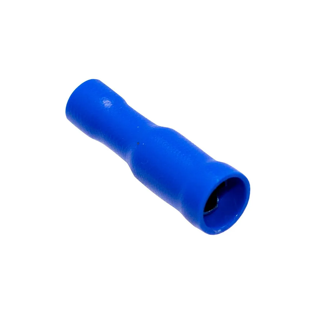 [FRD2-156] Terminal Hembra Tipo Bala Aislado – 16-14 AWG (1.5-2.5mm²) Azul (100 und)
