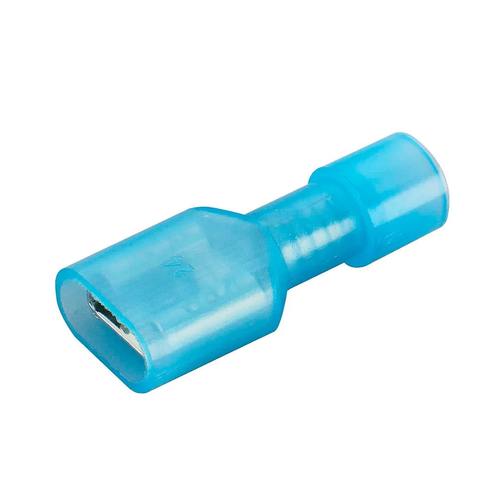 [FDFN2-250] Terminal Hembra Nylon Aislado – 14-16 AWG Azul (100 und)