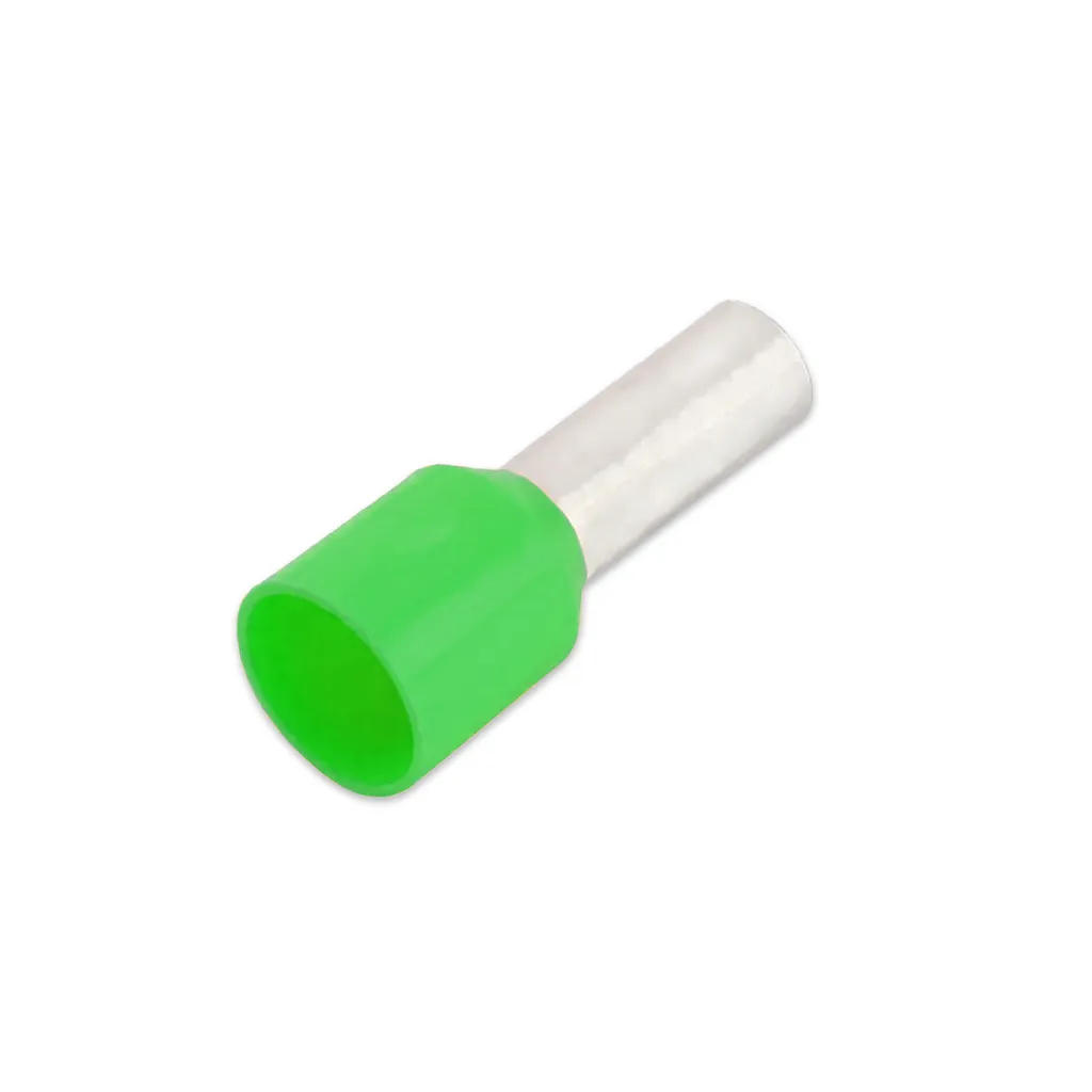 [E16-12] Terminal Sobremoldeado Simple – 6 AWG (16mm²) Verde (100 und)