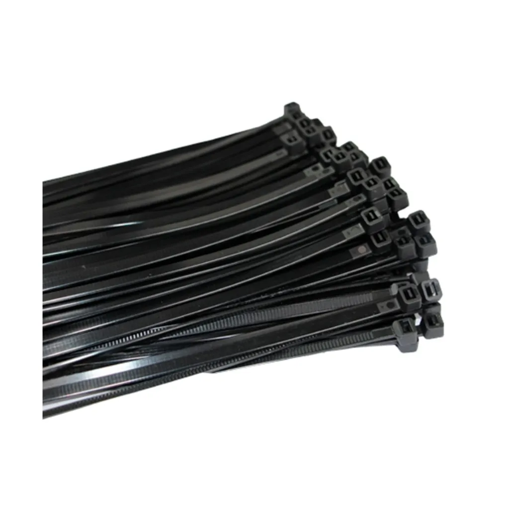 [4.8X500MM-N] Cintillo de Sujeción Nylon 6.6 – 500x4.8mm Negro (100 und)