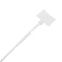 Cintillo Marcador – 100x2.5mm Blanco (100 und)